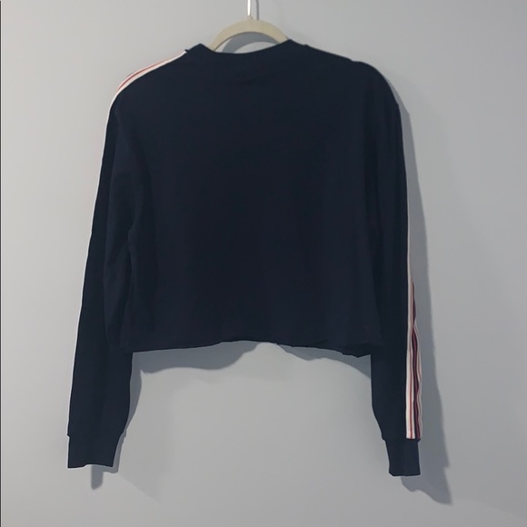 tna Navy Cropped Long Sleeve - Picture 4 of 5